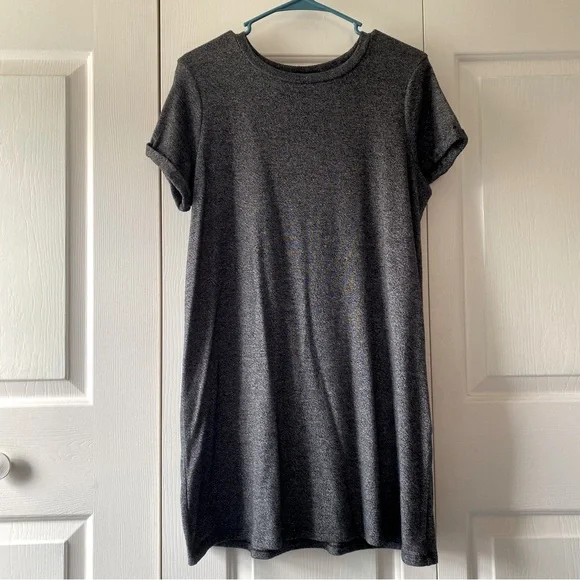 Forever 21 Grey T-Shirt Dress
